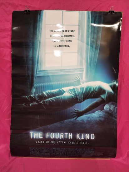 Lot of 4 Movie Posters, The Fourth Kind, 27in x 40in