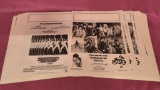 Stacks of Original Saturday Night Fever and Grease 2 Promo Brochures