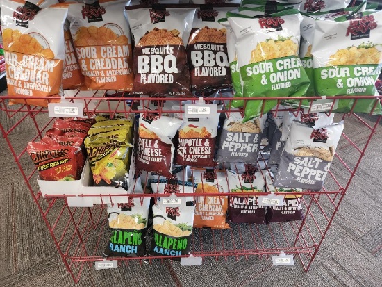 Snack Chips, Potato Chips, Various Flavors
