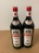 2 Bottles, Martini & Rossi Rosso Martini Vermouth, 1 Liter ea