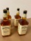 4 Bottles, Jack Daniels Tennessee Honey Whiskey, 1 Liter Bottles