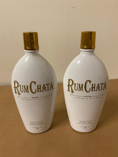 2 Bottles, Rum Chata Horchata Con Rum - 750ml ea