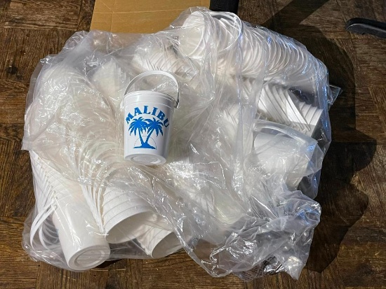 Bag of Small Malibu Plastic Buckets