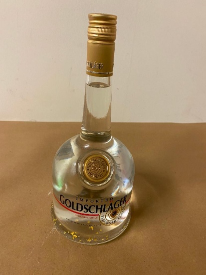 Goldschlager Cinnamon Liqueur, 1 Liter Bottle