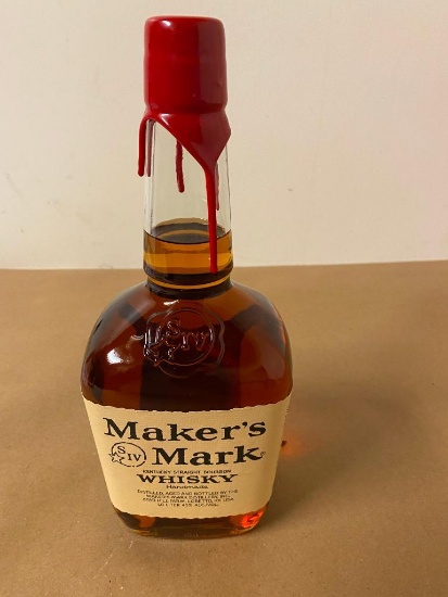 Maker's Mark Kentucky Straight Bourbon Whisky, 1 Liter Bottle