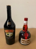 2 Bottles, 750ml, Grand Marnier & Bailey's Original Irish Cream
