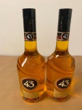 2 Bottles, Licor 43 Guarentay Tres, Liqueur, 750ml
