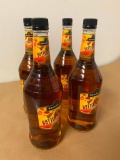 4 Bottles Hiram Walker Butterscotch Schnapps, 1 Liter Ea.