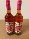 2 Bottles, Captain Morgan Cherry Vanilla, 750ml ea