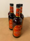 5 Bottles, Mr. Boston Amaretto Liqueur, 1 Liter ea