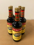 5 Bottles, Polish Marijuana - LeRoux Jeznowka Blackberry Flavored Brandy, 750ml