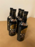5 Bottles, Romana Black Liquore Di Sambuca Liqueur, 750ml ea