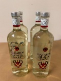 4 Bottles, Bacardi Black Razz (Raspberry) Rum, 1 Liter