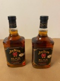 2 Bottles, Jim Beam Black Extra-Aged Bourbon, 1 Liter