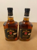 2 Bottles, Jim Beam Black Extra-Aged Bourbon, 1 Liter