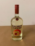 1 Bottle Bacardi Peach Red Rum, 1 Liter