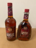 2 Bottles, Christian Brothers Brandy, 1 Liter ea.