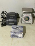 Taylor 32oz Kitchen Scale, Older Micros Receipt Printer, Urinal Blocks