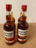 4 Bottles, Southern Comfort Whiskey, 1 Liter Ea.
