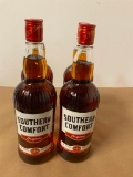 4 Bottles, Southern Comfort Whiskey, 1 Liter Ea.