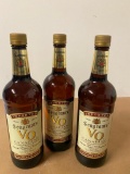 3 Bottles, VO Canadian Whisky, 1 Liter