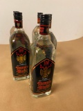 5 Bottles, 100 Proof Rumple Minze Peppermint Schnapps, 1 Liter Bottles