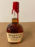 Maker's Mark Kentucky Straight Bourbon Whisky, 1 Liter Bottle
