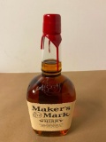 Maker's Mark Kentucky Straight Bourbon Whisky, 1 Liter Bottle