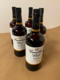 5 Bottles, Canadian Club 1858 Blended Canadian Whisky, 1 Liter ea.