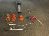 Electrical Cords, Paint Roller, Hunter Fan, Sewer Drain Snake
