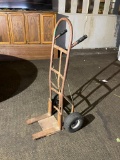 HD Steel Two-Wheel Hand Truck, 1 Tire Needs Repaired