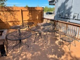 5 Patio Tables, 3 Patio Chairs, One Price for All