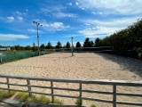Sand from Sand Volleyball Court, 2 Nets & Poles, Rope Lines - BUYER TO REMOVE BY OCT 1st