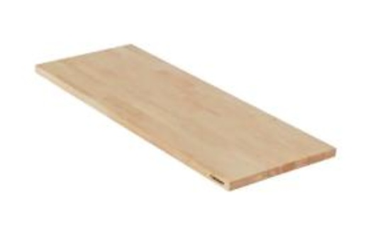 48 in. Solid Wood Work Surface for Regular Duty Welded Steel Garage Storage System: SKU 1003 799 754