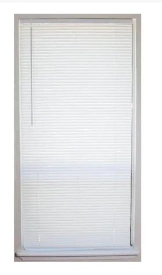 3 Items: Light Filtering Cordless Blind 39in x 64in White