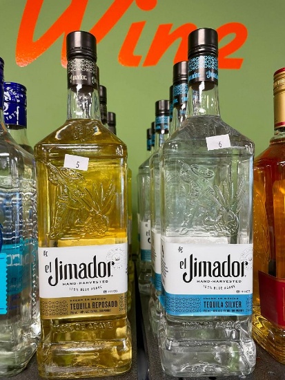 11 Bottles 750ml El Jimador Tequila - (5) Reposado & (6) Silver