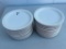 Lot of 24, 9in Restaurant China Round Plates