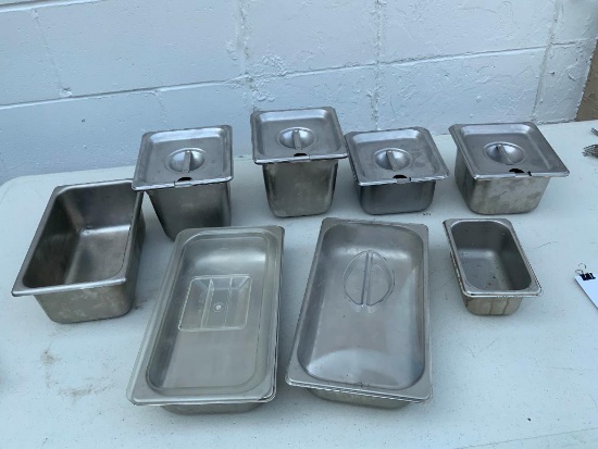 Group of Steam Pans