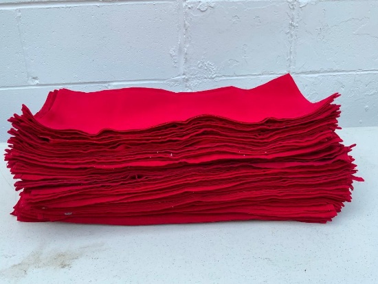 Red Cloth Napkins