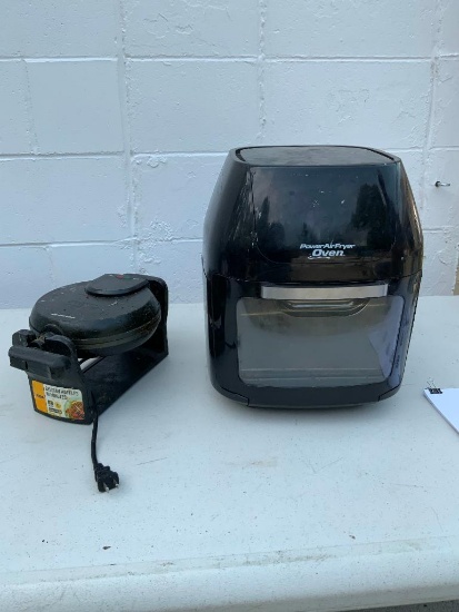 Power Air Fryer Oven, Belgium Waffle Maker