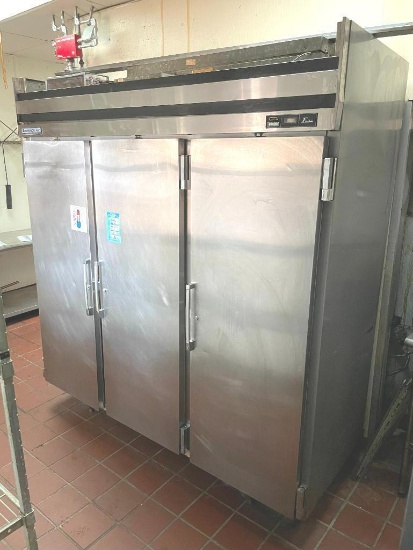 Beverage-Air 3-Door Reach-In Refrigerated Cooler, (Interior Has Been Painted)