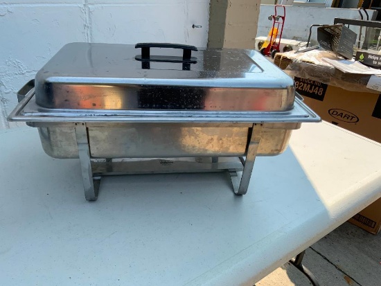 Full-Size Chafing Pan, Stand and Lid