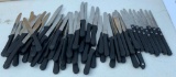 Large Group of NSF Steak Knives