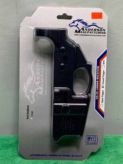 Anderson Manufacturing AR-15 Lower Receiver, Closed trigger SN:19111433
