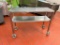 Mobile Stainless Steel Work Table w/ Lower Shelf, 18in x 48in x 36in