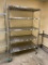 NSF Mobile Dunnage Storage Shelving Unit, 42in x 24in