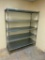 NSF Stationary Dunnage Storage Shelving Unit, See Image for Height/Width