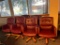 Seven Executive Conference Chairs, Over-Stuffed, Sold 7 x's $