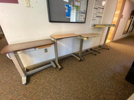 4 Over-Bed Tables, Sold 4 x's $