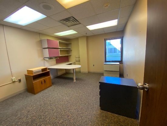 Contents of Room, Office Furniture and Cabinets